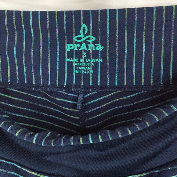 Prana Leggings Womens Size Small Sapphire Blue Soft Knit Yoga Athleisure - Picture 8 of 8